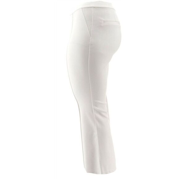 H Halston Ultra Knit Boot-Cut Pants Pintuck - Picture 3 of 6